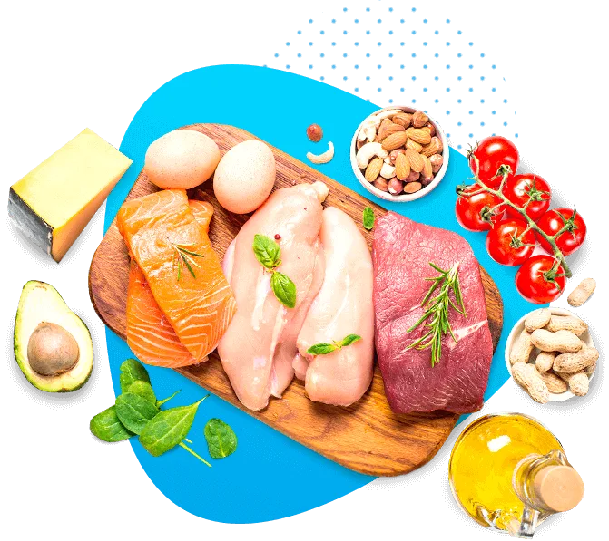 Produkty diety ketonowej: mięso, ryby, jajka i sery